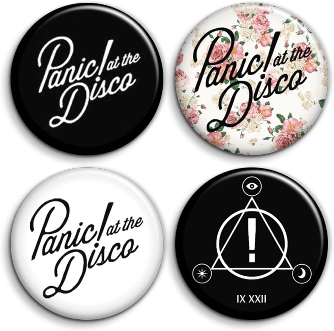 Panic at the Disco - Button Badges (Set of 4)