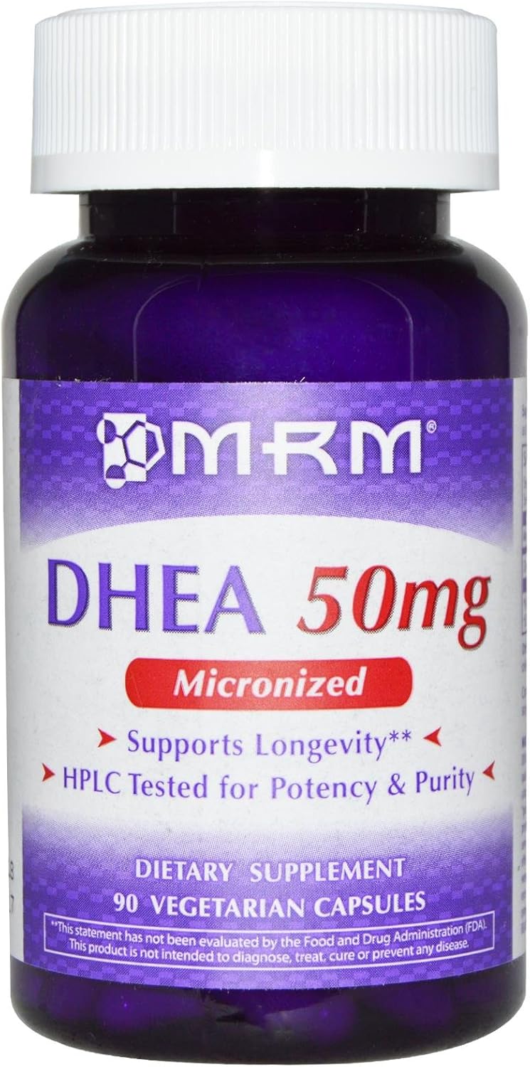MRM, DHEA Metabolic Response 50mg, 90 Count Health