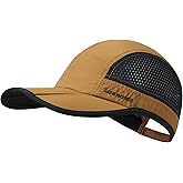 GADIEMKENSD Mens Folding Outdoor Hat Long Brim UPF 50+ Sun Protection