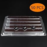 SOULWIT 50 Pcs Self Adhesive Cable Management Clips Cable Orgnizers Sticky Wire view 2