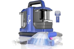 Carpet Cleaner Machine,Huije 18Kpa 3 in 1 Portable Pet Pro Carpet Cleaner,500W Spot Pro Cleaner with Tough Stain Tool&Wide Path Tool,Upholstery Cleaner for Furniture,Pet Stain,Car,16.4ft Power Cord