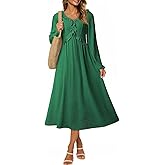 Dokotoo Maxi Dresses Fashion Clothing Spring Dresses 2026 Casual Long Sleeve Wedding Guest Sundress
