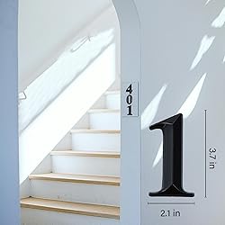 3D Self-Adhesive House Numbers for Outside, Door