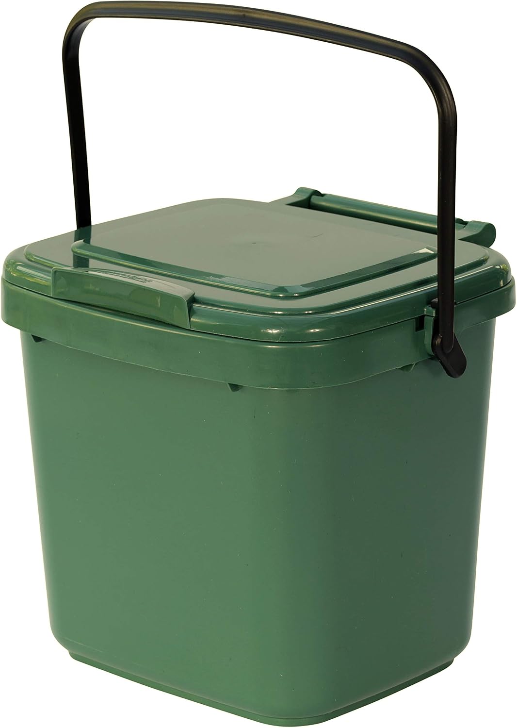 Green Kitchen Compost Caddy - for Food Waste Recycling (7 Litre) - 7L Plastic Composting Bin - Image 5