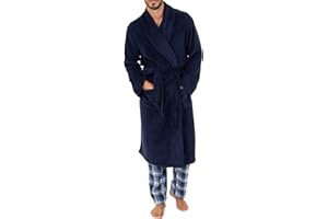 IZOD Men's Comfort-Soft Fleece Robe