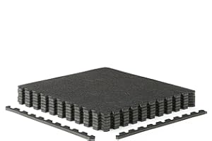 CAP Barbell Interlocking EVA Foam Carpet Puzzle Mat Floor Tiles - 24" x 24" x 1/2" | Multiple Color Options