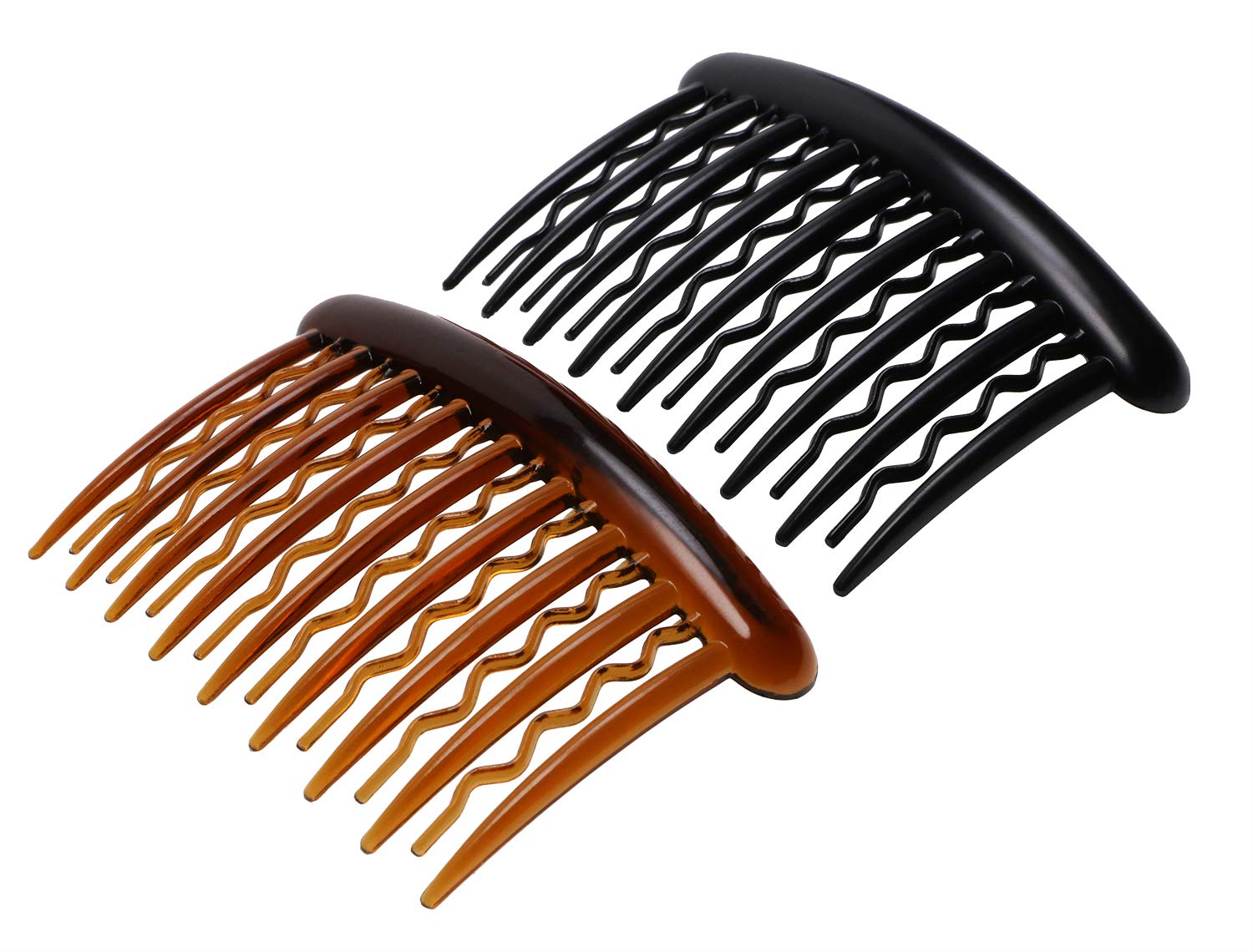 Penta Angel 6Pcs Plastic Hair Side Combs Hairpin Clip with Teeth Hair Accessories for Women Girls and Crafts DIY : Beauty