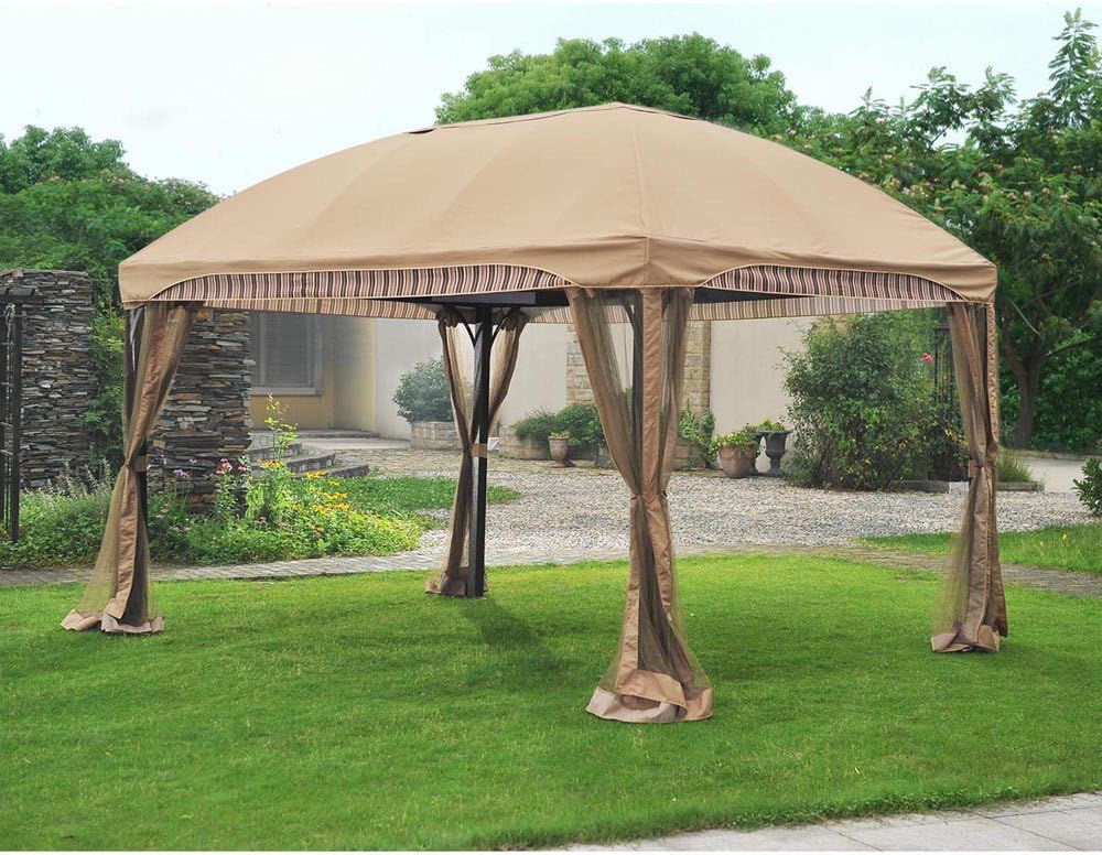 Patio, Lawn & Garden Khaki 10x13 FT LGZ702PCOA Sold at Menards Sunjoy