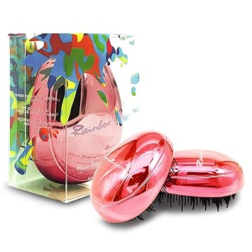 Amazon Com Rainbow Cos Mini Travel Size Detangling Brush Comb