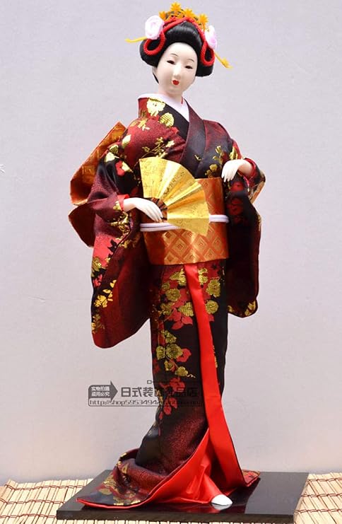 bambole giapponesi da collezione