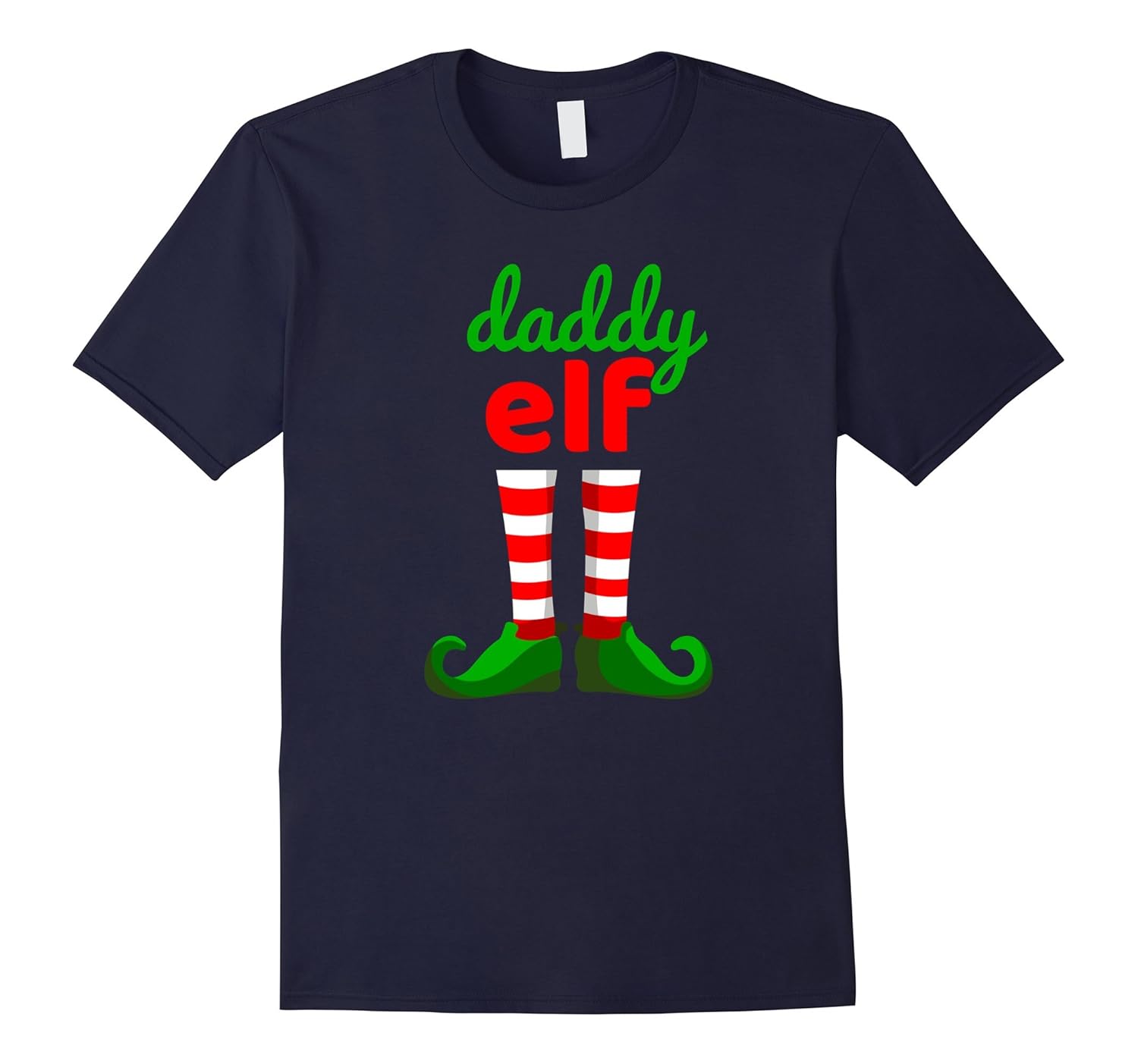 DADDY ELF Funny Christmas T-Shirt | Xmas Santa Helper Shirt-ANZ