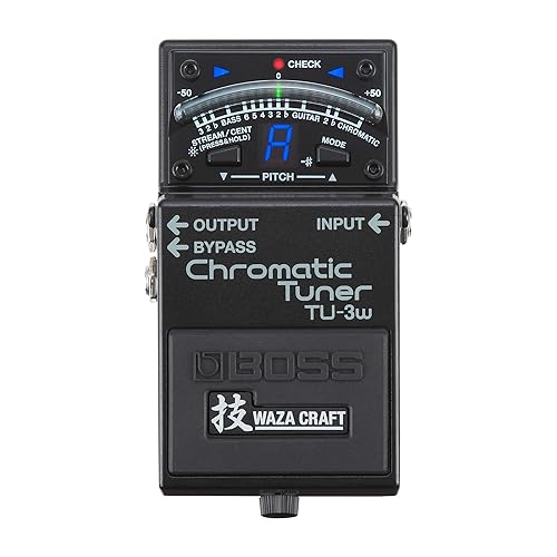 Boss TU-3W Waza Craft Chromatic Tuner with Bypass