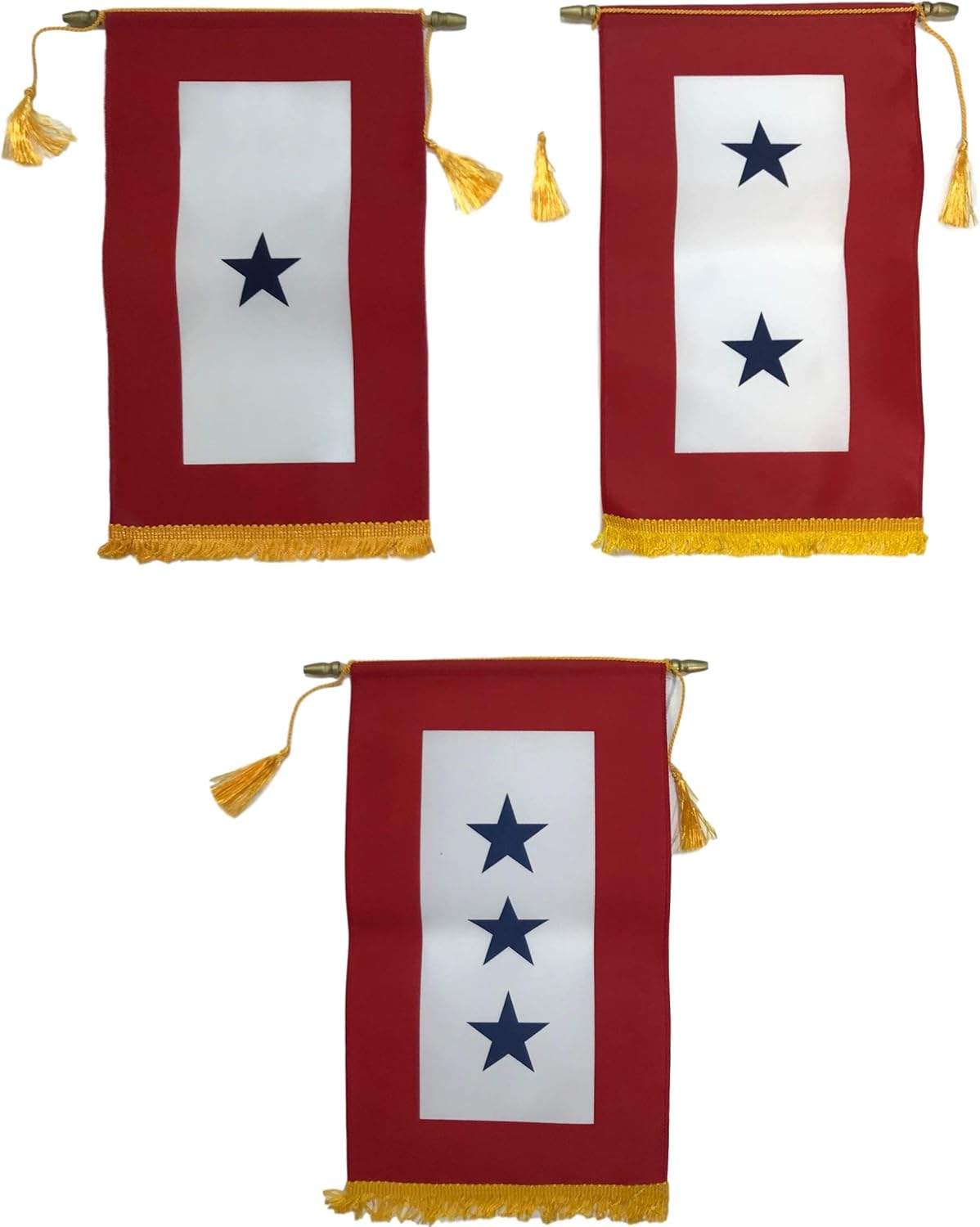 Amazon Com Martin S Flag Blue And Star Service Banners 8 X15