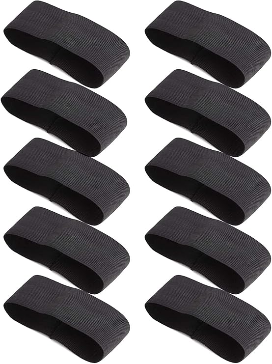 SurePromise 1Pcs Black Mourning Funeral Memorial Support Armband Arm Band Amazon.co.uk Sports