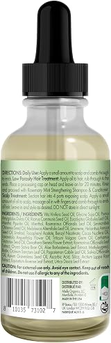 Mielle Rosemary & Mint Light Hair Oil 59 ml Biotin for Strength & Moisture view 2