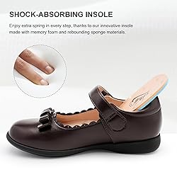 Stelle School Shoes for Girls Uniform Mary Jane