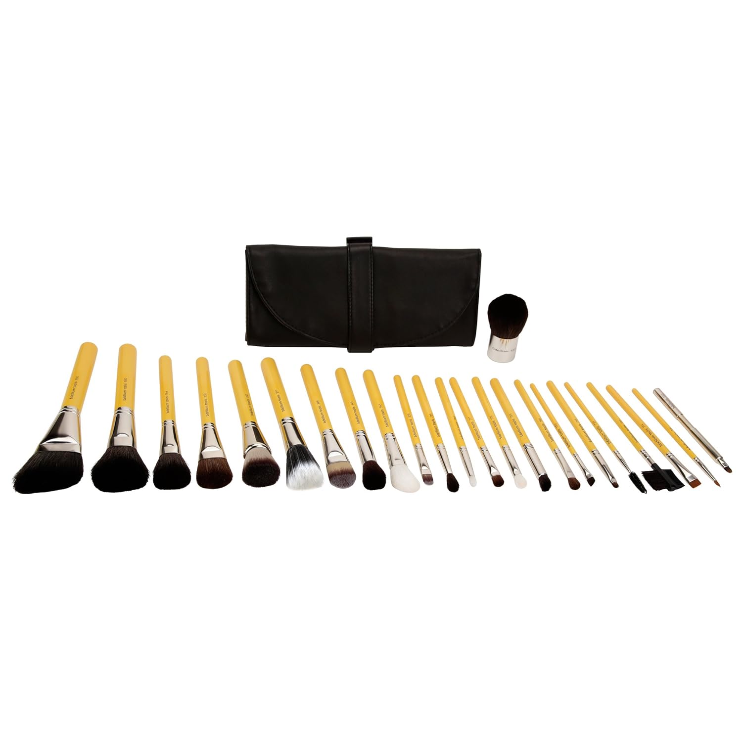 Bdellium Tools Professional Makeup Studio Line Luxury 24pc. Brush Set with Roll-Up Pouch