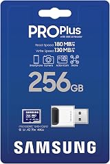 Samsung PRO Plus 256GB microSDXC Card + Reader 180MB/s UHD V30 A2 for Android view 7