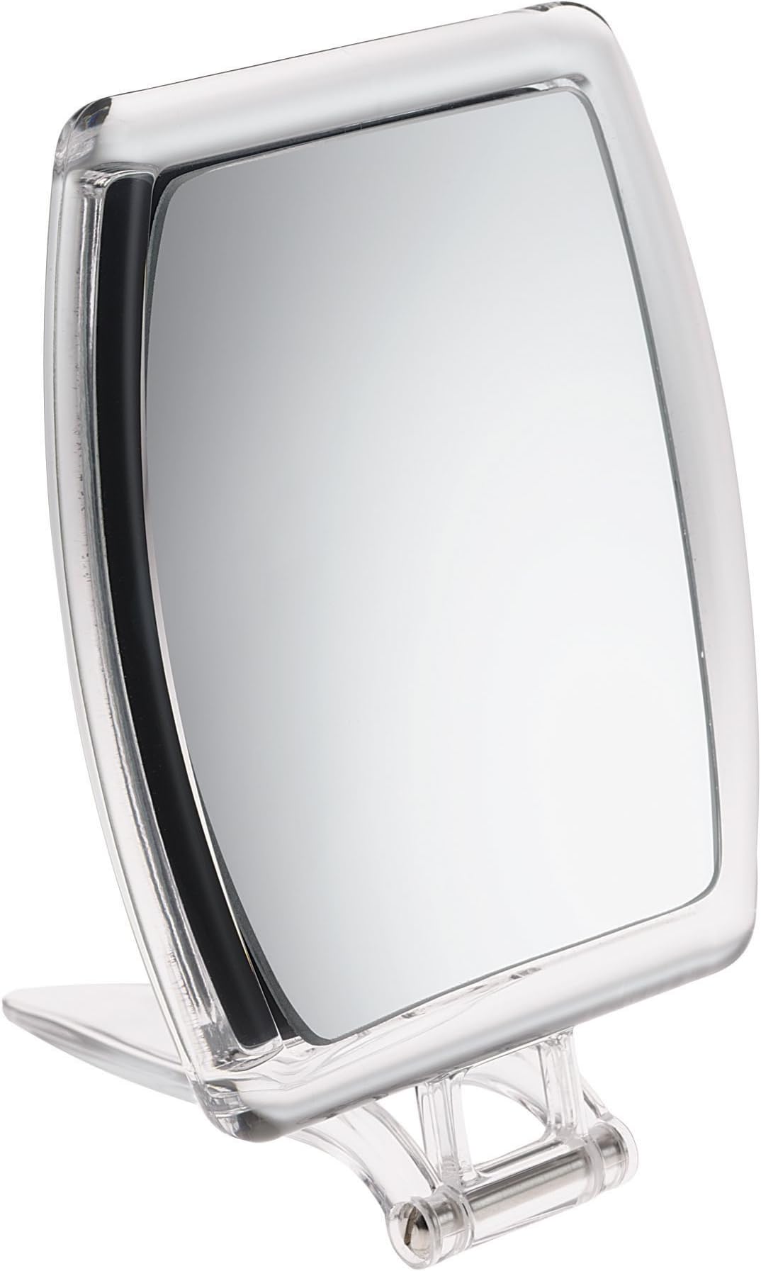 Rectangle Perspex Travel Mirror x 10 magnification - 15cm