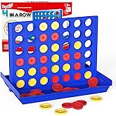 Pup Go 4 in a Row Board Games for Kids Age 3 4 5 6 7 8 9, Standard Size Family Board Game for Kids & Adults, Perfect Educatio
