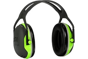 3M PELTOR Hearing Protection Earmuffs, X4 Series Noise Protection, Construction, Manufacturing, Assembly, Sanding