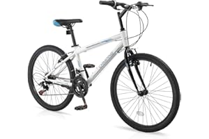 CamPingSurvivals 20/24/26 Inch Mountain Bike for Men/Women, Adult Bicycle with Professional 7 or 21 Speed Shifting, Double Shock Effect, Comfort Saddle and Pretty Look