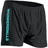 Wonderballs Sport Boxer Underwear for Men – Certified Non-Toxic Ultra-Soft Pima Cotton Modal Athletic Underwear Boxer Shorts