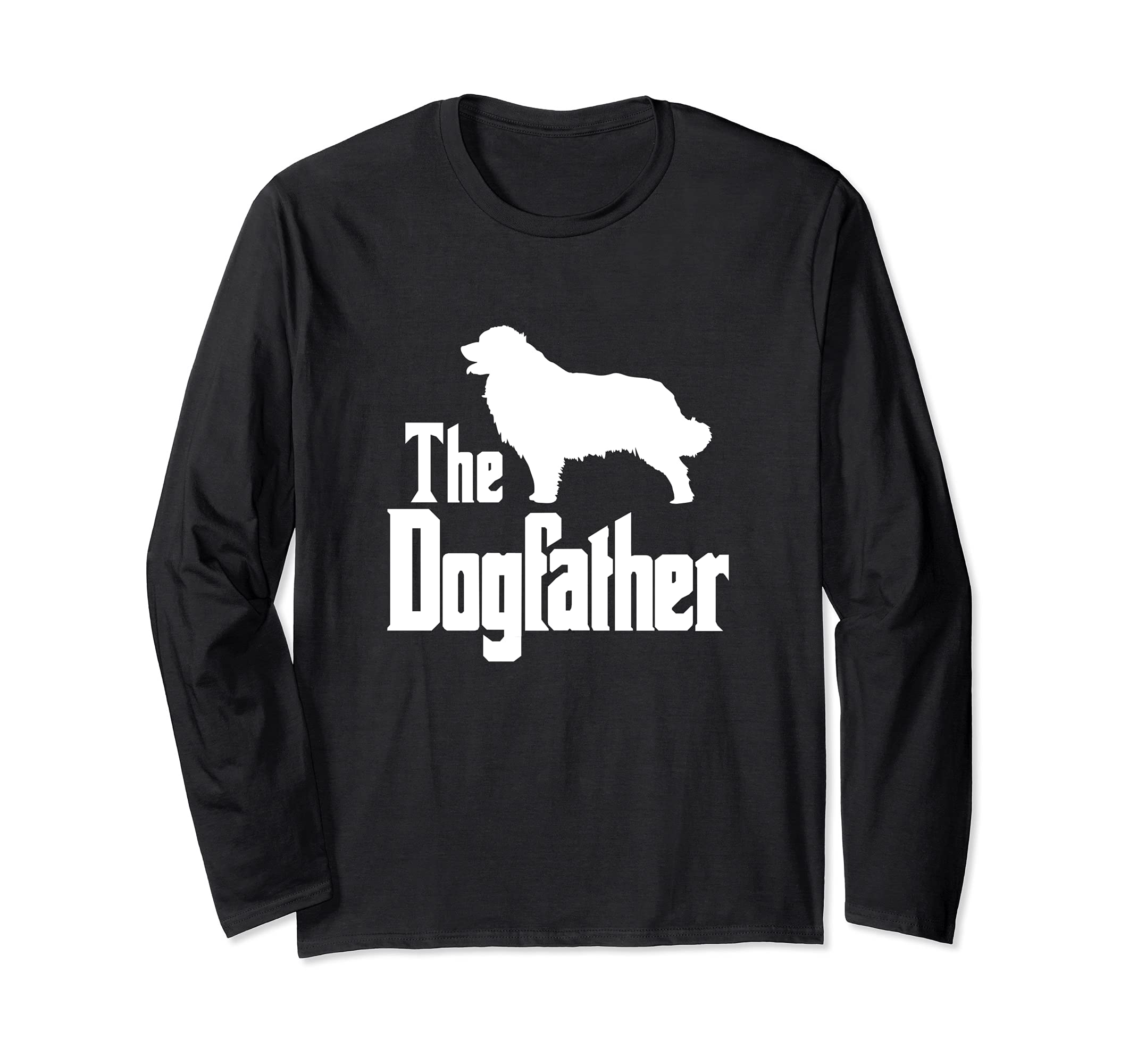 The Dogfather - funny dog gift, funny Leonberger Long Sleeve T-Shirt