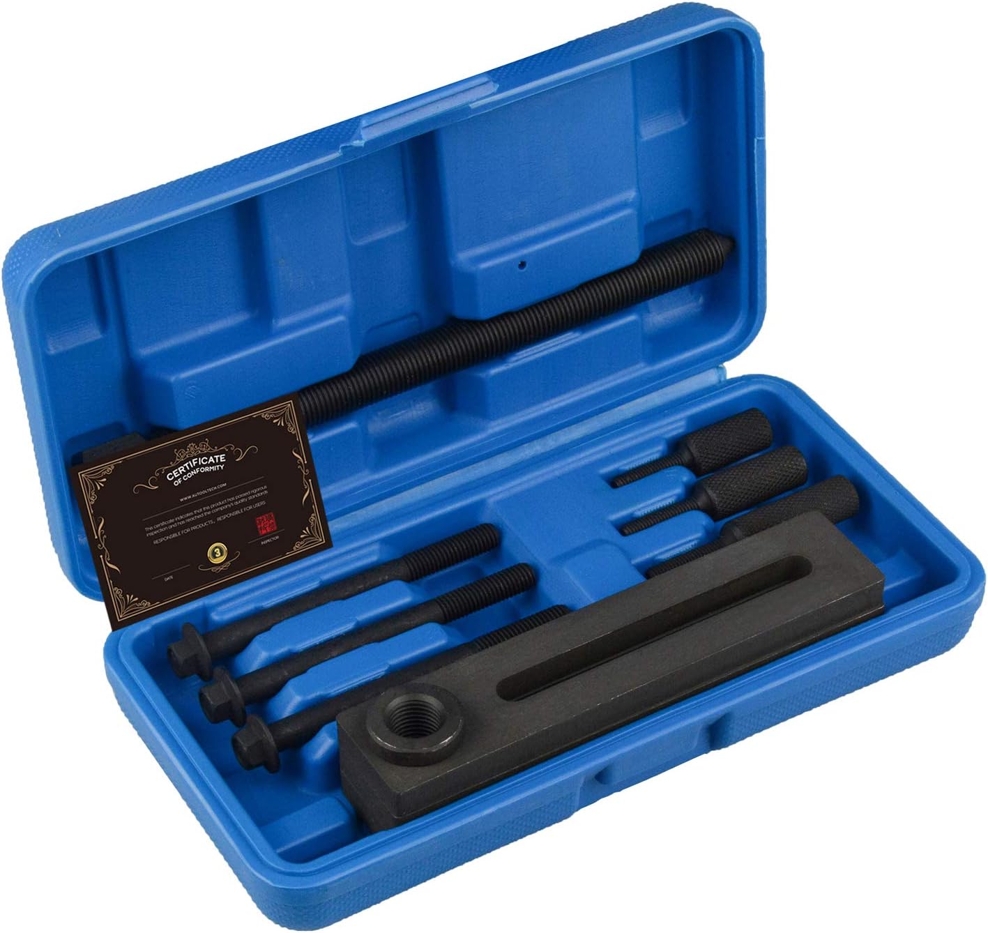 Crankcase Splitter Separator Tool Kit for Motorcycle 360 Degree Crankcase Puller and Installer Fits 2 and 4 Stroke Crankcases – With 8mm & 6mm Mounting Bolts and 1 Center Pulling Bolt: Automotive