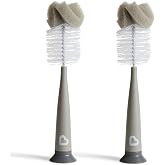 Munchkin&reg; Sponge&trade; Baby Bottle Brush Set with Nipple Brush, 2 Pack