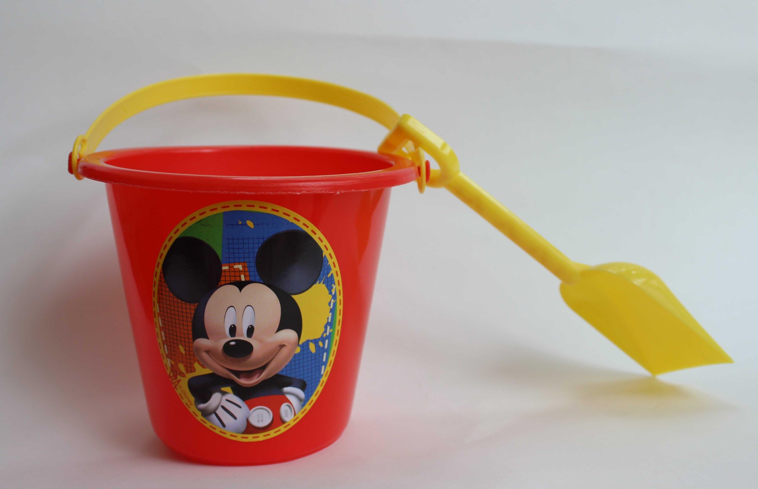 Disney Mickey Mouse Sand Pail and Shovel - Perfect Summer Mickey Bucket and Shovel Set for Kids