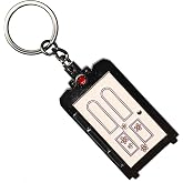 Bioworld Monsters Inc. Boo's Door Keychain features Boo