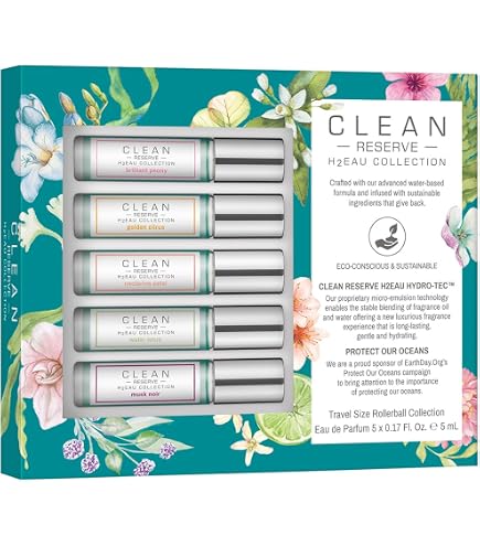 Amazon.com: CLEAN H2EAU Water-Based Fragrance Discovery Gift Set