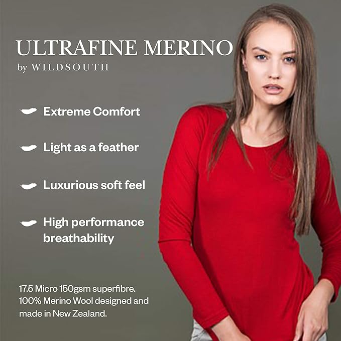 Men Base Layers Wild South Mens Merino Wool Underwear ...