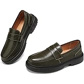 BEAUSEEN Women's Penny Loafers Slip On Comfortable & Lightweight Driving Moccasins Casual Office Work Flats Cute Business Dress Shoes