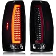 Cenfeild LED Tail Lights Assembly Fit for Chevy Avalanche 2007-2013 Rear Taillight, Black Housing Smoked Lens