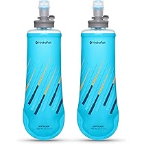 HydraPak Garrafa de água SoftFlask Speed 500 ml – Frasco macio