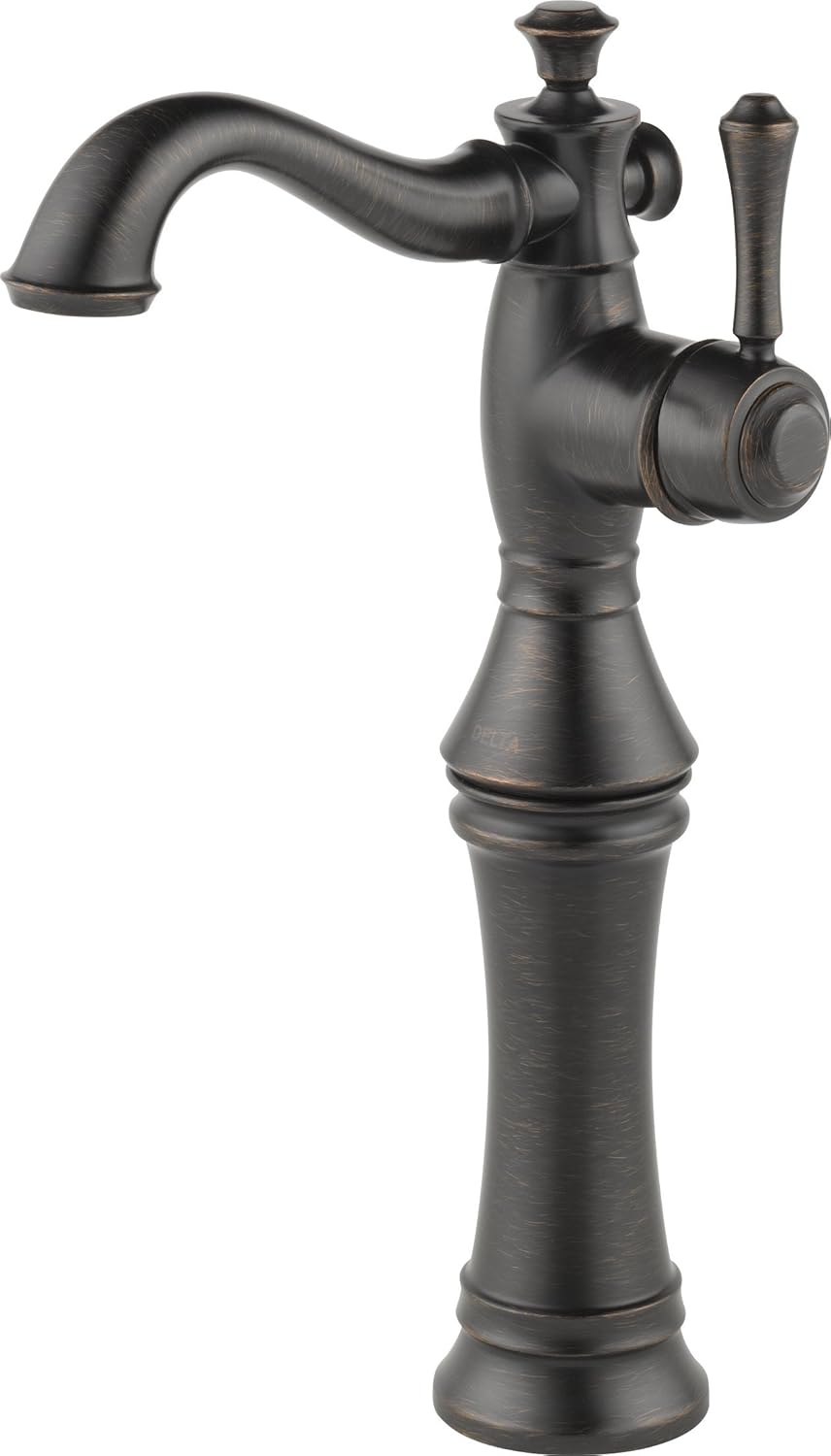 Delta Faucet 797LFRB Cassidy Single HoleSingle Handle with Riser