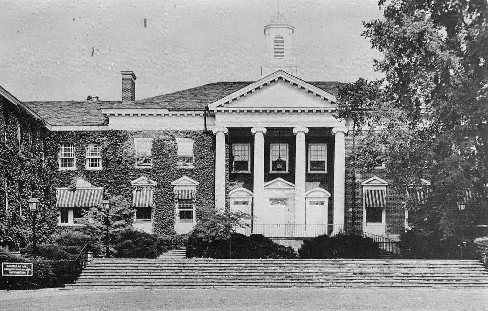 Aurora New York Macmillan Hall Wells College Antique Postcard K At Amazon S Entertainment Collectibles Store