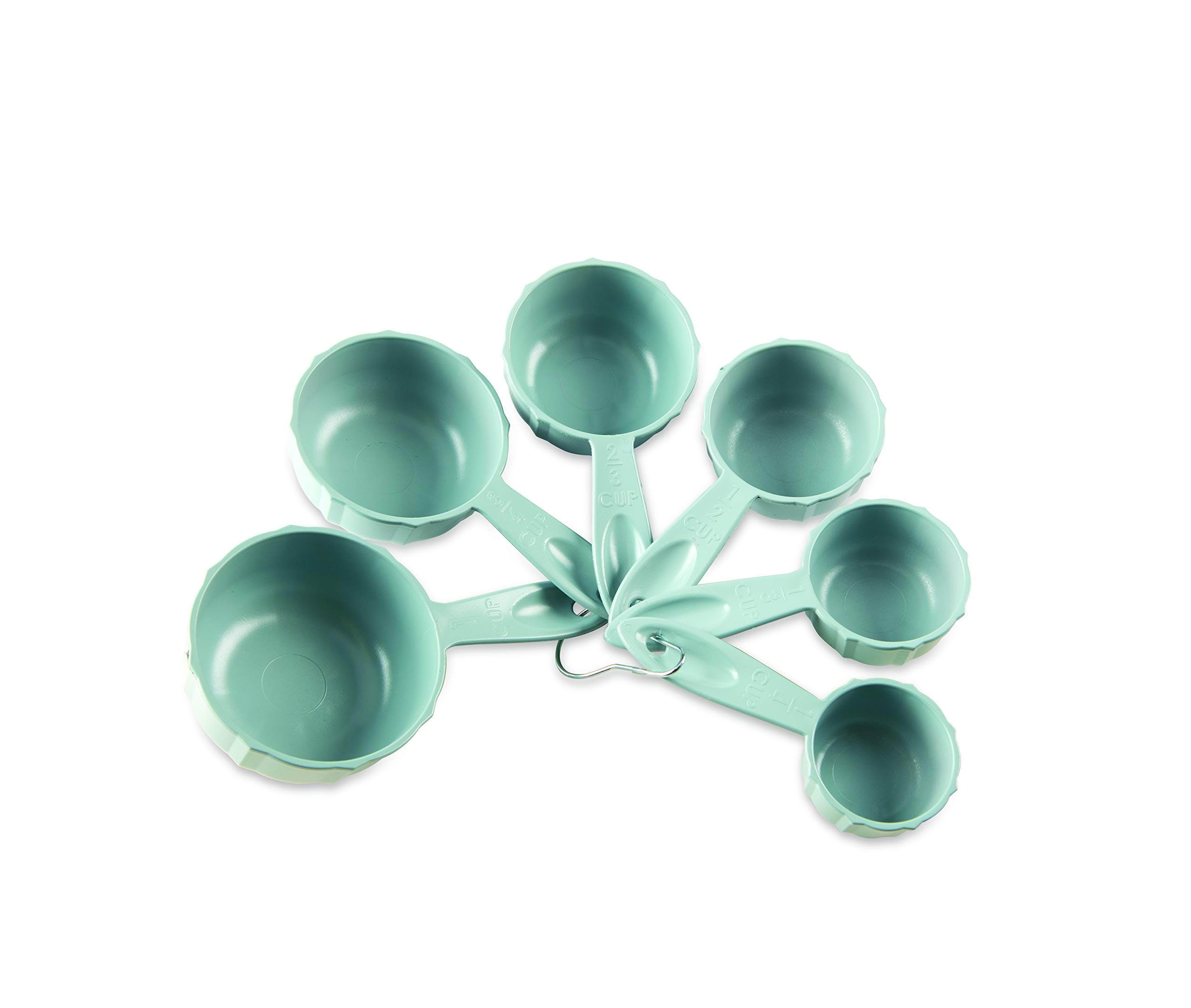 Nordic Ware 6pc Cups Bundt Measuring, Set of 6, Sea