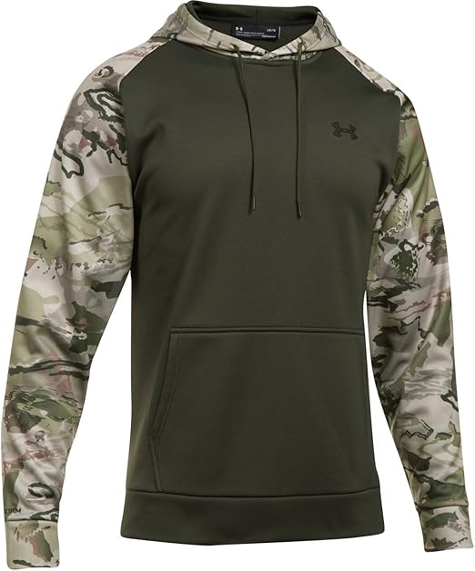 under armour fleece camo hoodie