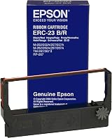 Epson Print Ribbon Black Red for Cash Register POS Printers ERC23 TM267 view 1