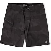 PELAGIC Strike Men's Ultralight Boardshorts, Quick Dry, 19 in Outseam | Ultralight recycled 4-Way Stretch fabric, PFAS free water and stain repellency, Zip stash pocket, 9.5 in Inseam