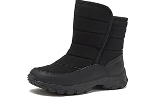 Lands' End Expedition Warmest Waterproof No Tie Kids Snow Boots for Boys and Girls - Insulated Winter Fleece Lined Snow Boots Size 11 to 7 Little and Big Kid Shoes