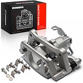 A-Premium Rear Right Passenger Disc Brake Caliper with Bracket | Compatible with Chrysler, Dodge, Ram and Volkswagen Models - Town &amp; Country 2012-2020, Grand Caravan 12-20, C/V 13-15, Routan