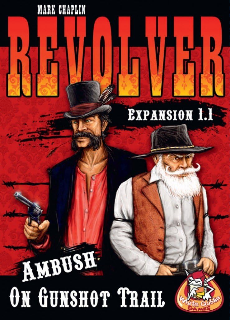 White Goblin Games WGG01218 Revolver Ambush on Gunshot Trail Expansion Game