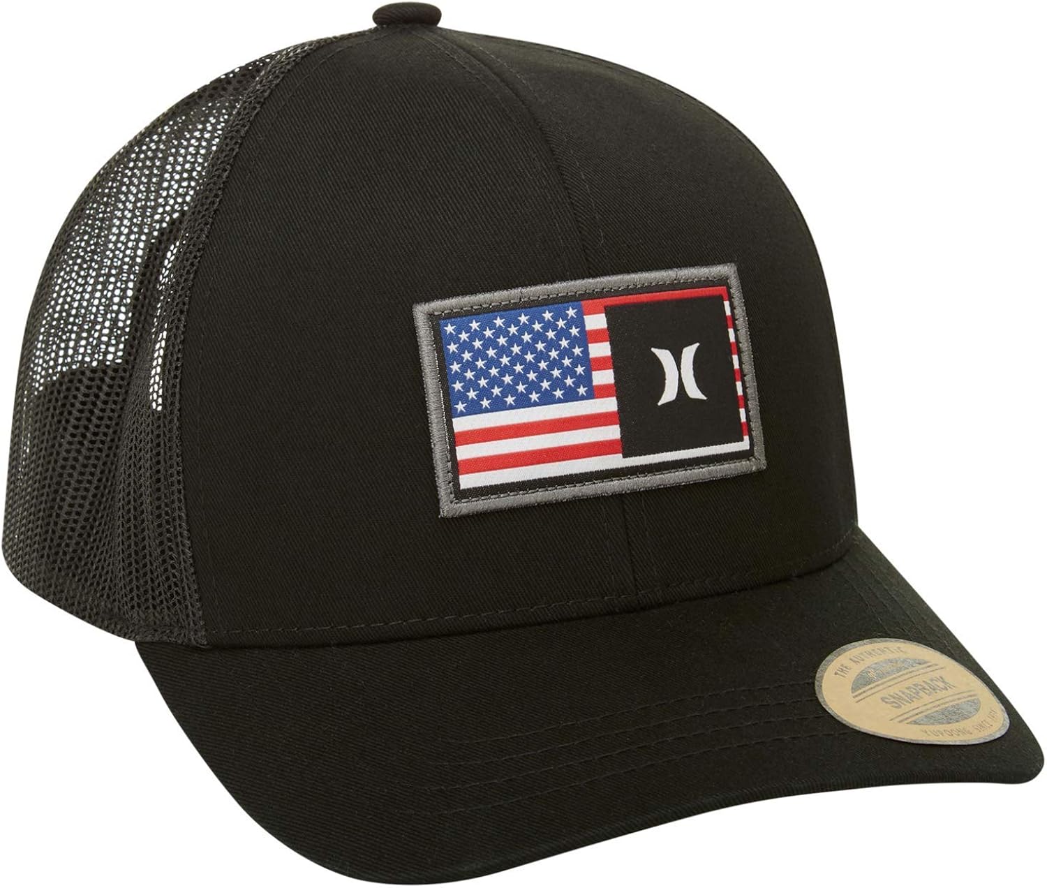 Hurley Men's Destination Curved Bill Trucker Baseball Cap Hat: Clothing