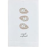Mud Pie No Oyster Embroidery Towel; 21" x 14"