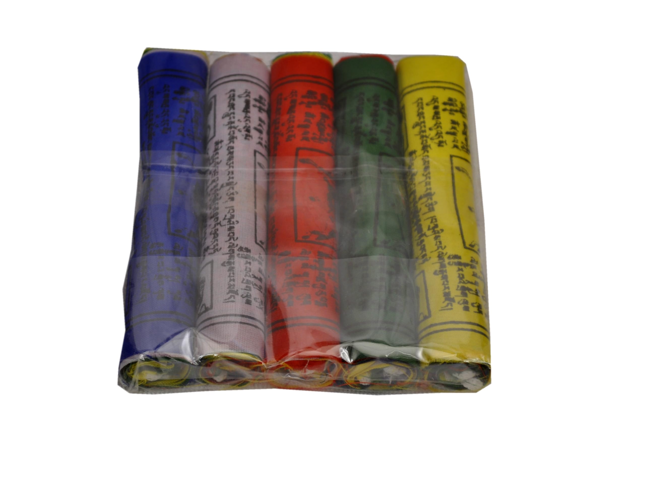 Dharma Store - Tibetan Buddhist Prayer Flags for luck, happiness, longevity and prosperity - Pack of 50 (6.5 Inch) — image 1