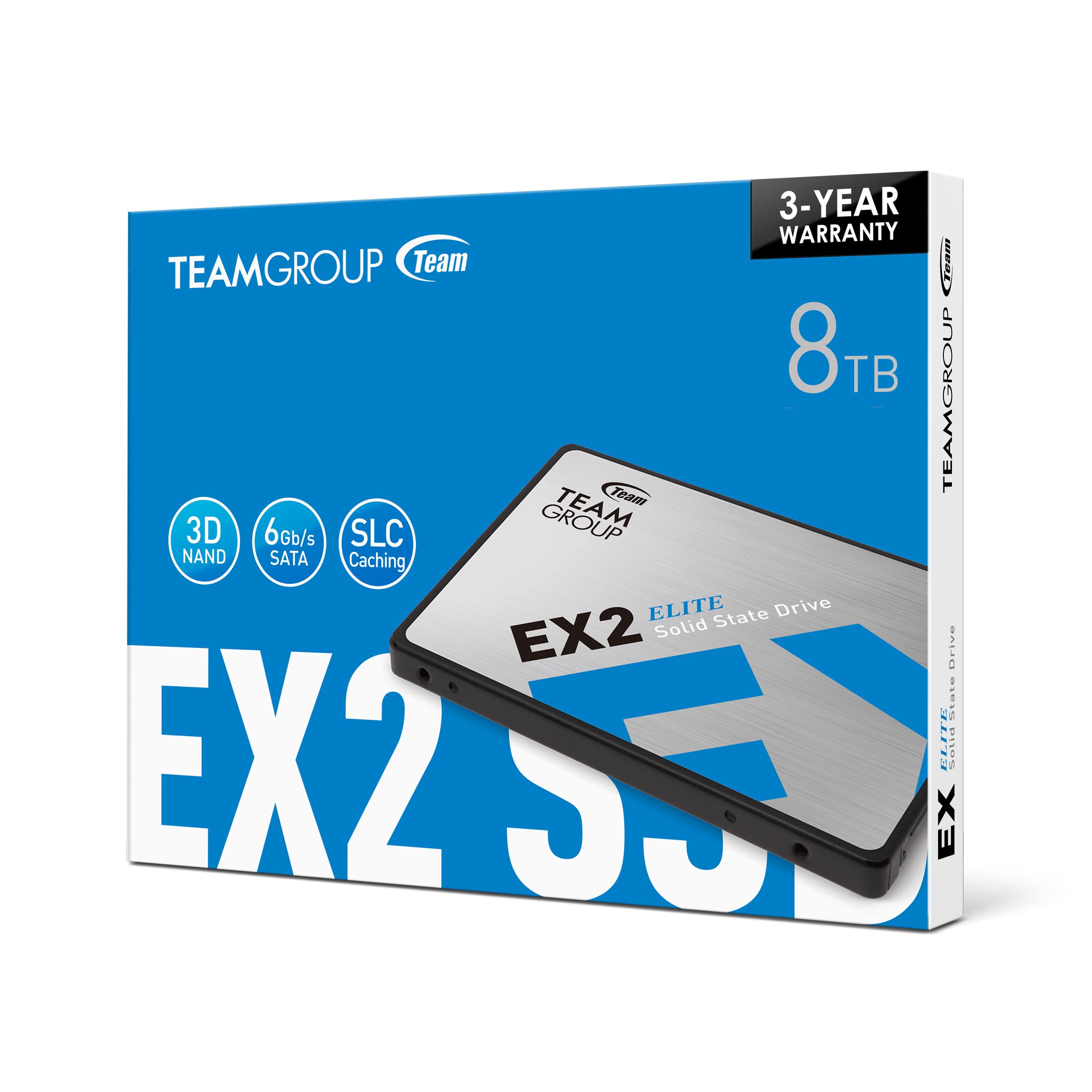 TEAMGROUP EX2 8TB 3D NAND TLC 2.5